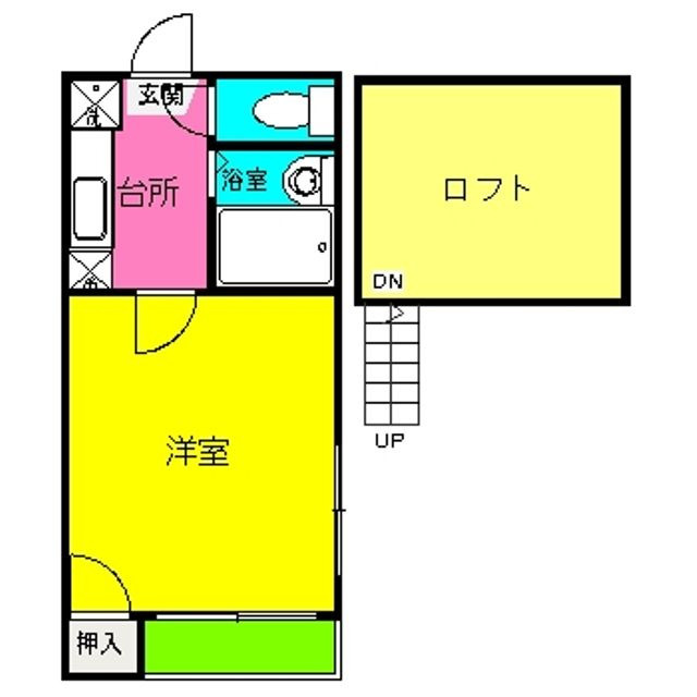 リヴィエール南福岡の間取り
