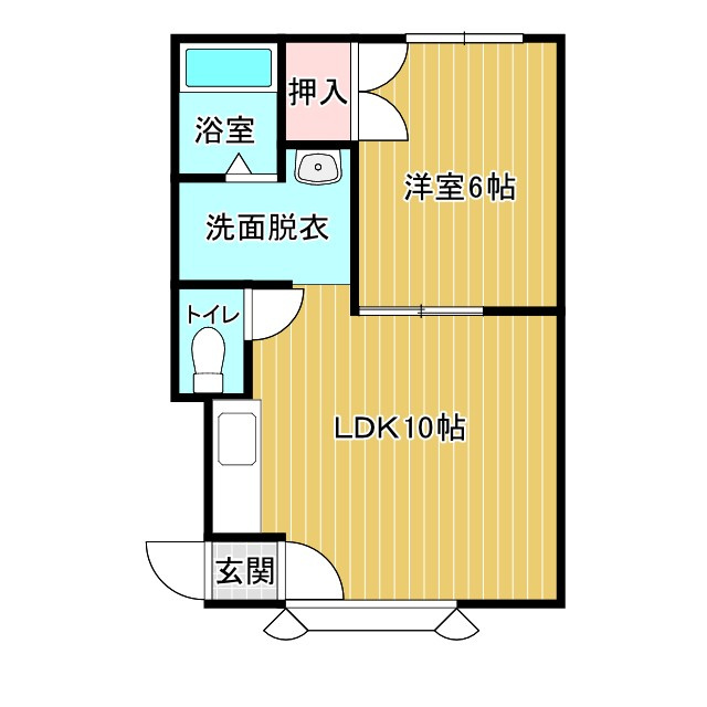 オアシスⅠの間取り
