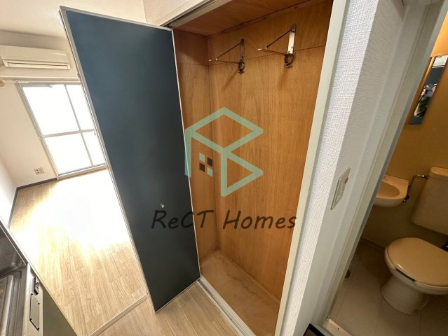 飾磨中村コーポの玄関