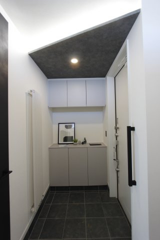 網走市つくしヶ丘6丁目2戸建の玄関