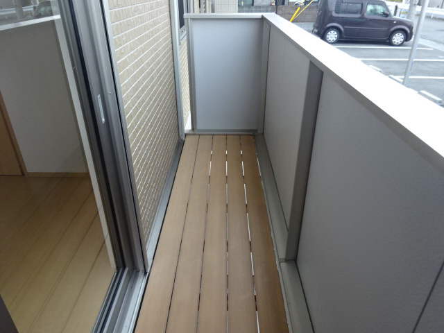 エクセレント早瀬のバルコニー