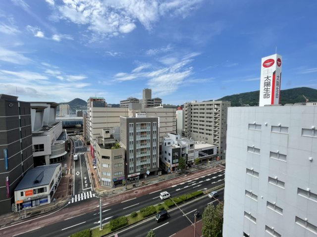 アルファステイツ佐世保駅北の展望|9階からの眺望は、佐世保の中心地を見渡すことができます。