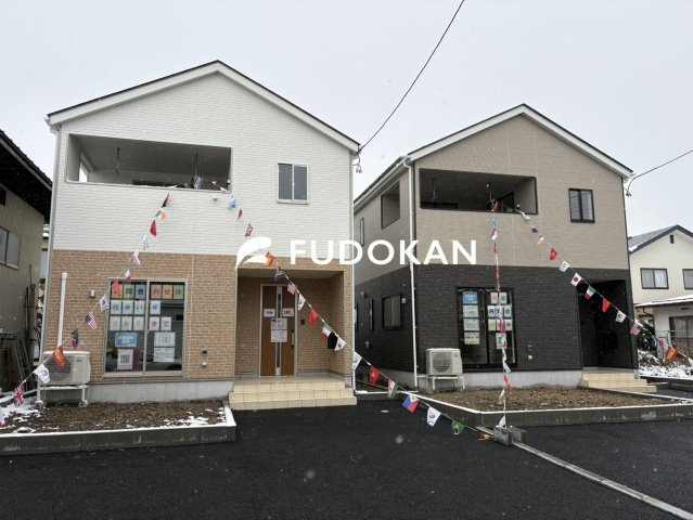 山形市江南第23【新築建売住宅】2号棟の外観|2号棟完成！内覧予約受付中です！