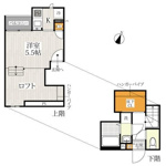 草加市谷塚仲町のアパートの画像