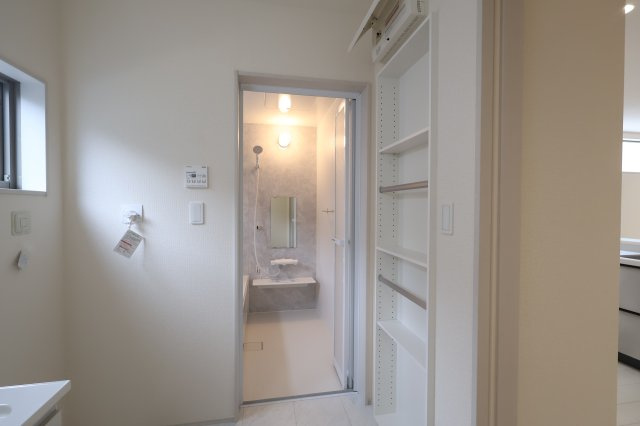 《仲介手数料無料》北区吉野町２丁目171-11新築一戸建てリーブルガーデンのランドリースペース