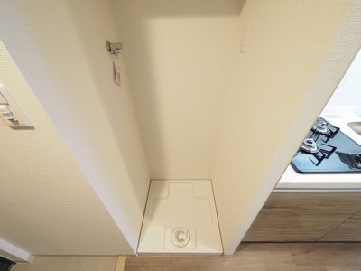 【設備】 | Alivis都島北通 | 洗濯機置き場です