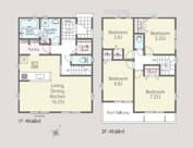 狭山市笹井２丁目第１期　全２棟　２号棟の画像