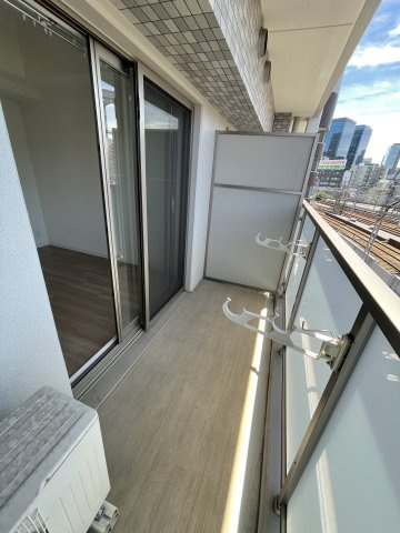 エスリード梅田グランノースのバルコニー