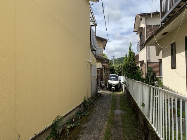 京都市左京区岩倉長谷町　土地の外観