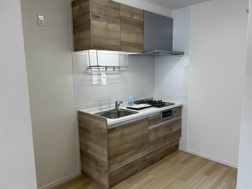 アンソレーユB棟のキッチン