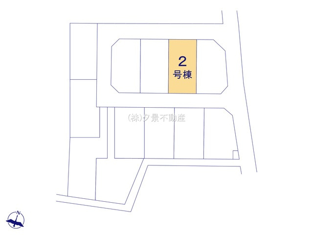 《仲介手数料無料》緑区大字中尾431新築一戸建てブルーミングガーデンの区画図