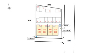 【区画図】 | アベニーダ　はなみずき | 駐車場