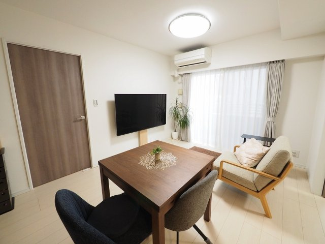 仲介手数料半額　アイディコート所沢ブリエ　最上階の居間・リビング