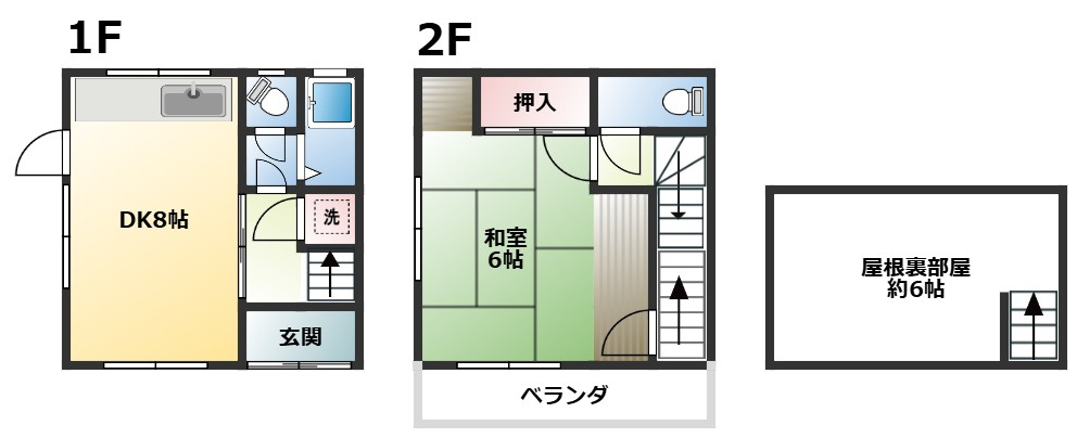 【間取り】の画像