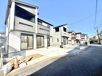 【前面道路含む現地写真】 | 大和市福田   新築戸建   全2棟