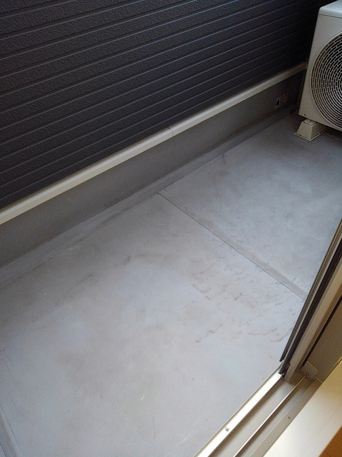 フェスターレⅡのバルコニー