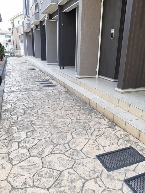 フェスターレⅡのエントランス