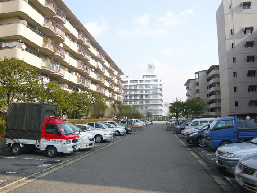 立花グリーンハイツ４号棟の周辺