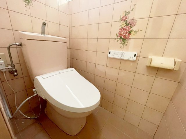 借家　亀岡市下矢田町東法楽寺のトイレ