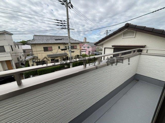 【バルコニー】 | 神戸市須磨区北落合4丁目　新築戸建1号棟　仲介手数料無料！ | バルコニーがあります