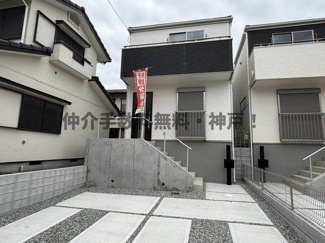 【外観】 | 神戸市須磨区北落合4丁目　新築戸建1号棟　仲介手数料無料！ | 外観もきれいです