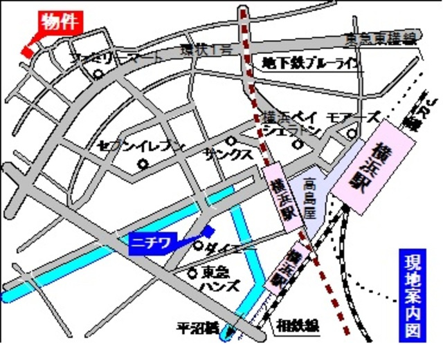 カーザ飯山の地図|耐震耐火旭化成ヘーベルメゾン