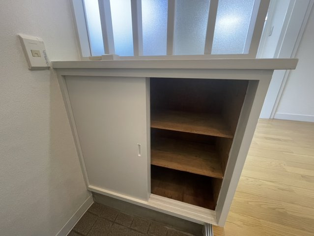 喜多ハイツの収納|こまごまとしたものを収納できそうですね