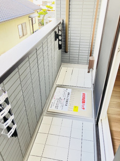 【バルコニー】 | シンシア春日 | 広々としたバルコニーです