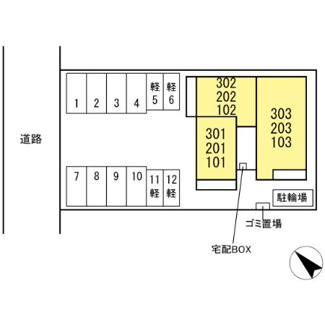 【区画図】 | シンシア春日