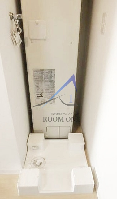 FUSION上板橋の設備|洗濯機置き場です。