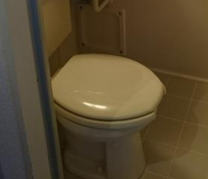 新座市東北２丁目の賃貸マンションのトイレ