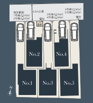 さいたま市大宮区高鼻町1305⑤　新築一戸建て　01の区画図|1号棟