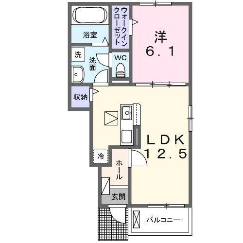 パークヒルズ利根六番館の間取り|間取図
