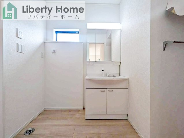 水戸市河和田町第3　新築戸建　12号棟の脱衣所