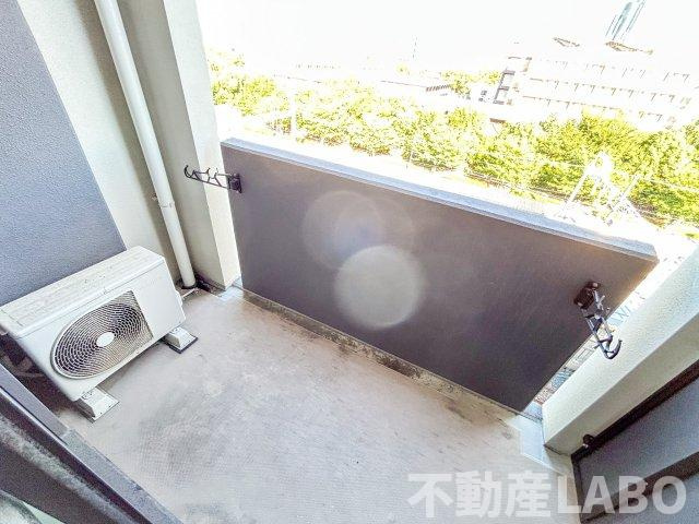 グランジュテ住吉のバルコニー