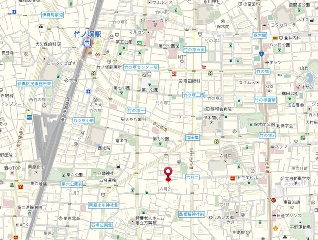 シティハイム　ジュアンの地図|★案内図★