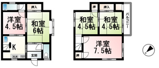 【間取り】 | 別保３丁目
