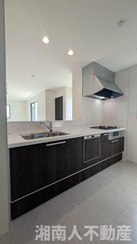 藤沢市片瀬１丁目２７７－１２新築戸建てのキッチン|使いやすいキッチンです