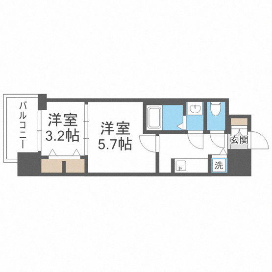 【間取り】 | Ｓ－ＲＥＳＩＤＥＮＣＥ日本橋Ｑｕａｌｉｅｒ