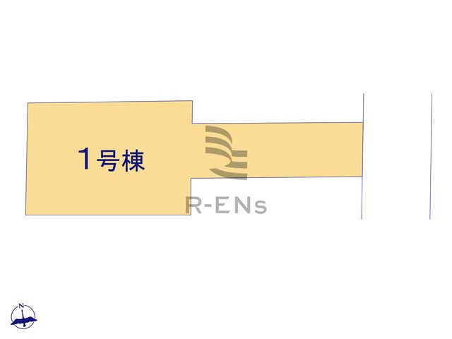 【区画図】 | 練馬区大泉町４丁目　新築戸建て | 教育施設も徒歩圏内に充実の子育てしやすいエリアになります