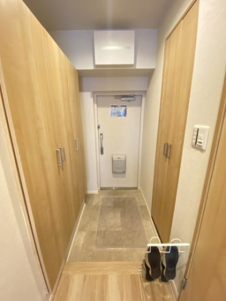 松戸栄町ハイムの玄関|綺麗な玄関です