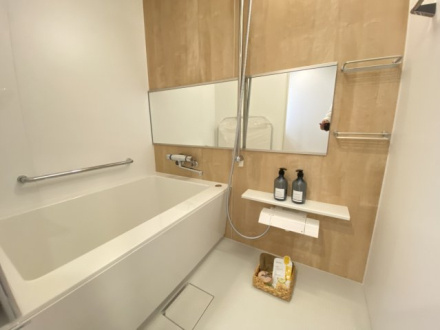 松戸栄町ハイムの浴室|お風呂で日々の疲れを落としましょう