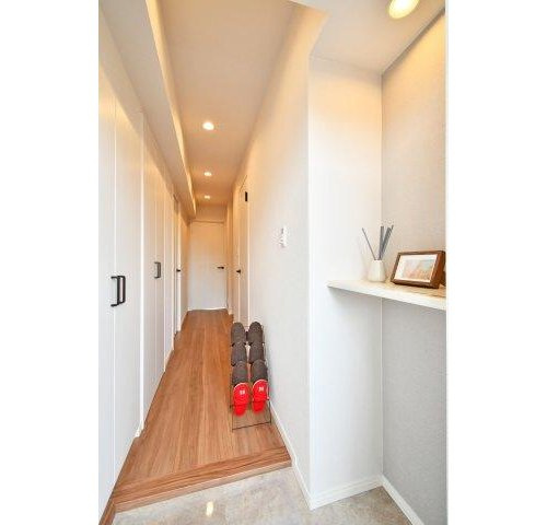 ベルドゥムール春日部の玄関|綺麗な玄関です。