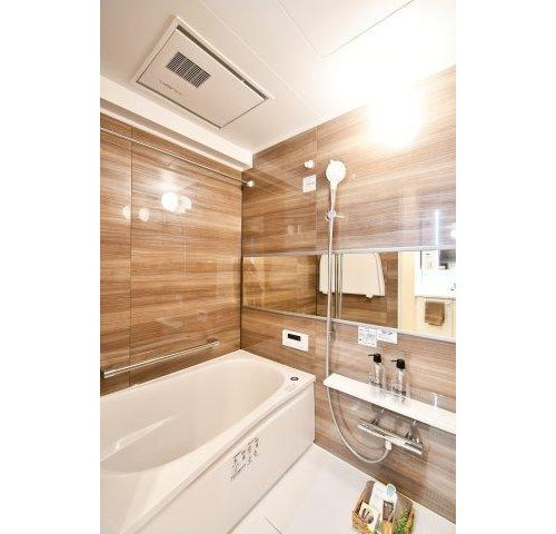 ベルドゥムール春日部の浴室|お風呂で日々の疲れを落としましょう