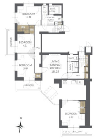 清水口第四住宅第2-1-5号棟