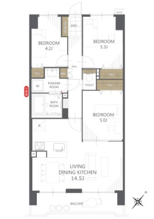 ハートフルシティ松戸六高台スクエア弐