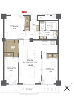 市川パークハイツＢ棟