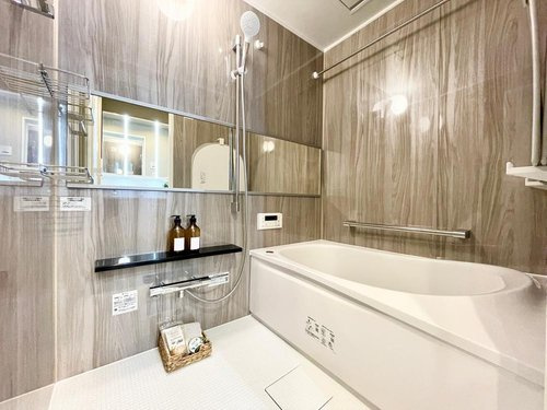 市川パークハイツＢ棟の浴室|お風呂で日々の疲れを落としましょう