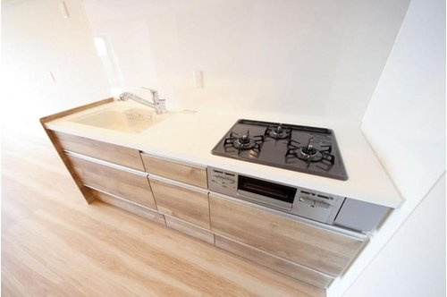 東武鶴瀬西口サンライトマンションのキッチン|施工例