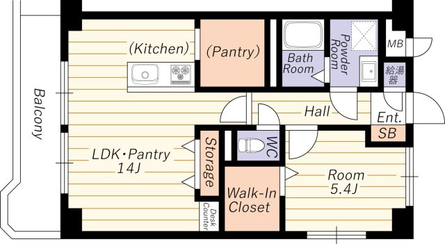 【間取り】 | メゾン第２新大阪 | 角部屋・令和７年１１月室内リフォーム済